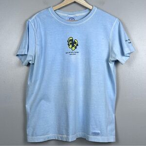 Life Is Good Women's 100% Cotton Zion National Park Graphic Print Tee Size M